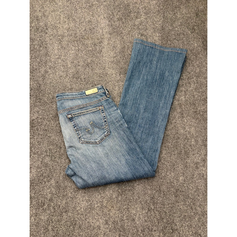 AG Adriano Goldschmied Angel Bootcut Jeans Blue Wash Size 32R OGN1013-14Y